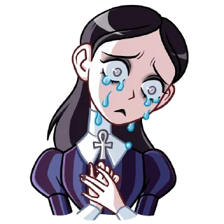 🦉 emoji Аннабель | @sovavrestickers Telegram sticker 22 of 48
