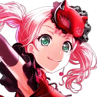 🌟 emoji @pivasikchan ≈ bandori × p5r Telegram sticker 22 of 55