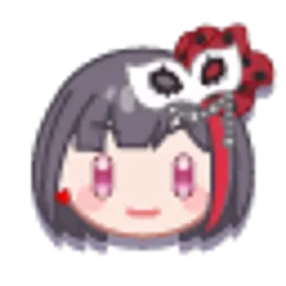 🌟 emoji @pivasikchan ≈ bandori × p5r Telegram sticker 11 of 55