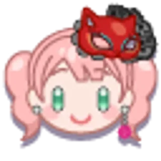 🌟 emoji @pivasikchan ≈ bandori × p5r Telegram sticker 12 of 55