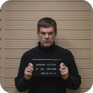 🧍 emoji Dexter:New blood Telegram sticker 9 of 12