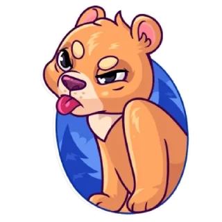 😝 emoji Мишка (@TgSticker) Telegram sticker 8 of 16