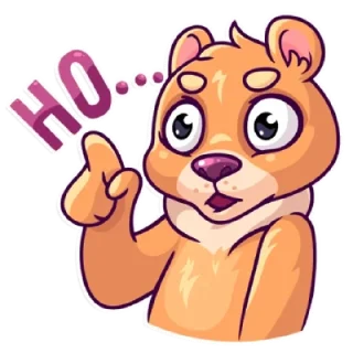 😧 emoji Мишка (@TgSticker) Telegram sticker 15 of 16