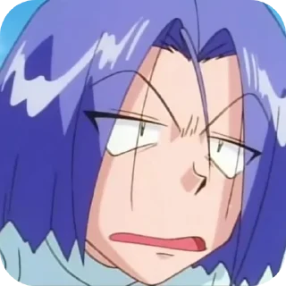 😠 emoji James pokemon @Lol_bebeX3 Telegram sticker 22 of 40