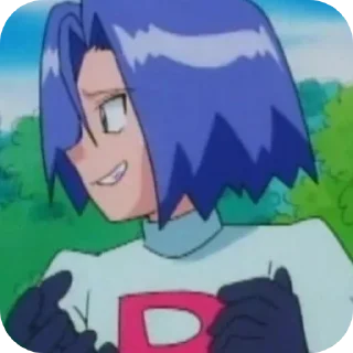 😓 emoji James pokemon @Lol_bebeX3 Telegram sticker 24 of 40