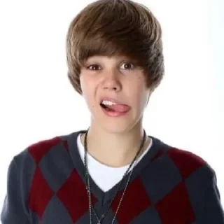 😜 emoji Justin Bieber Telegram sticker 6 of 8