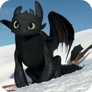 Sticker from Toothless