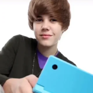Sticker from Justin Bieber