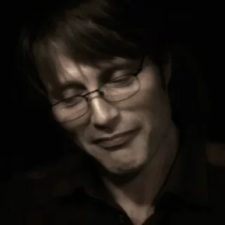 😊 emoji Mads Mikkelsen🎀 Telegram sticker 11 of 91