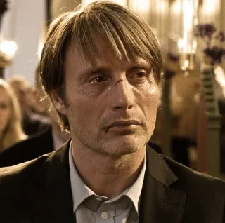 😭 emoji Mads Mikkelsen🎀 Telegram sticker 8 of 91