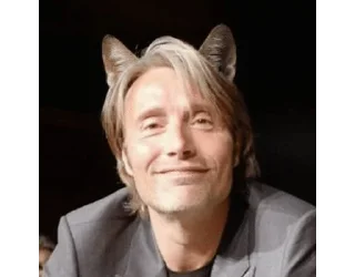 🐈 emoji Mads Mikkelsen🎀 Telegram sticker 7 of 91