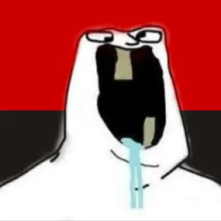 😡 emoji Тупые ебальники Telegram sticker 9 of 30