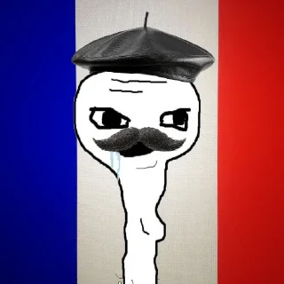🥐 emoji Тупые ебальники Telegram sticker 20 of 30