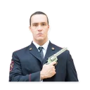🔫 emoji Alexander Nevsky Telegram sticker 12 of 20
