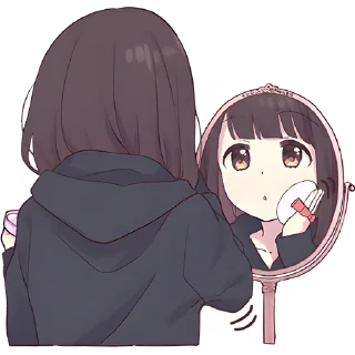 😊 emoji Куруми-чан 3 @nyasticks Telegram sticker 22 of 41