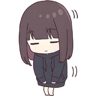 Sticker from Куруми-чан 9 @Nyasticks