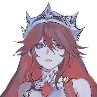😗 emoji Rosaria by @stickerhut Telegram sticker 10 of 59