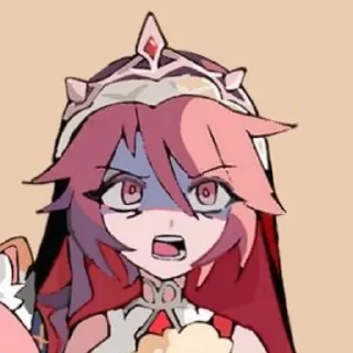 😨 emoji Rosaria by @stickerhut Telegram sticker 21 of 59