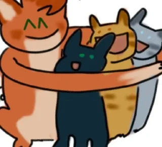 👩‍👧‍👦 emoji АХАХА КОТЫ УБИВАЮТ СЕБЯ Telegram sticker 20 of 68