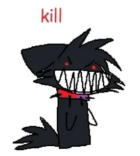 🔪 emoji АХАХА КОТЫ УБИВАЮТ СЕБЯ Telegram sticker 6 of 68