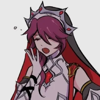 🙄 emoji Rosaria by @stickerhut Telegram sticker 5 of 59