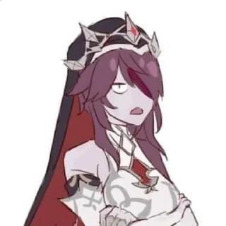 🙄 emoji Rosaria by @stickerhut Telegram sticker 17 of 59