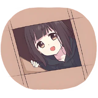 ☺ emoji Куруми-чан 3 @nyasticks Telegram sticker 19 of 41
