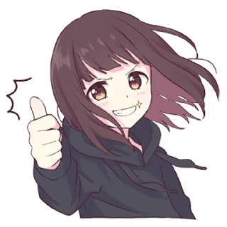 Sticker from Куруми-чан 2 @nyasticks