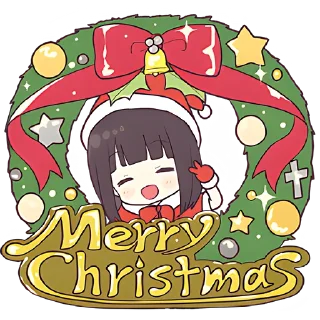 🎄 emoji Куруми-чан Z @Nyasticks Telegram sticker 24 of 25