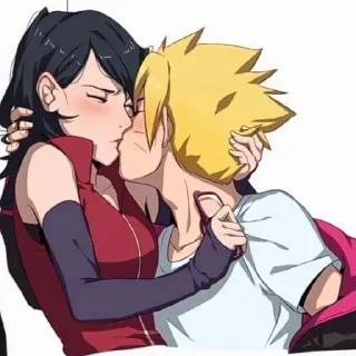 ❤️ emoji Boruto stikers Telegram sticker 12 of 14