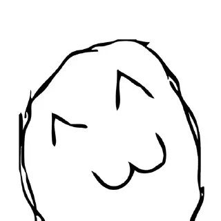 🌟 emoji derp face/ уродское выражение Telegram sticker 7 of 26