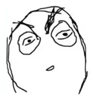 🌟 emoji derp face/ уродское выражение Telegram sticker 23 of 26