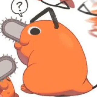 🪚 emoji Pochita〔 @pivAnSti 〕 Telegram sticker 20 of 120