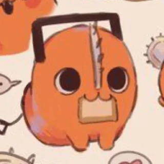 🪚 emoji Pochita〔 @pivAnSti 〕 Telegram sticker 13 of 120