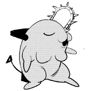 Sticker from Pochita