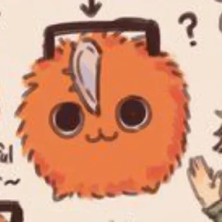 🪚 emoji Pochita〔 @pivAnSti 〕 Telegram sticker 5 of 120