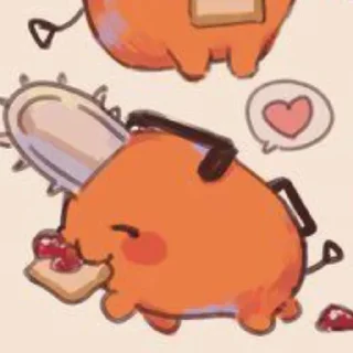 🪚 emoji Pochita〔 @pivAnSti 〕 Telegram sticker 12 of 120