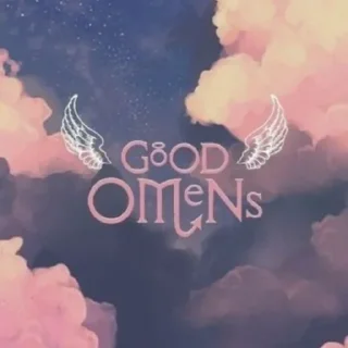 💜 emoji Good Omens Telegram sticker 1 of 105