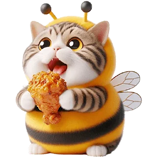 😋 emoji Котик БиБи @Nyasticks Telegram sticker 14 of 42