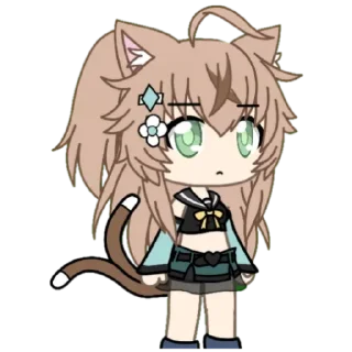 🙄 emoji гачимучи с 🐱 @watamote_0 Telegram sticker 5 of 23