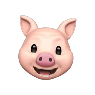 🌟 emoji Pig Telegram sticker 15 of 17