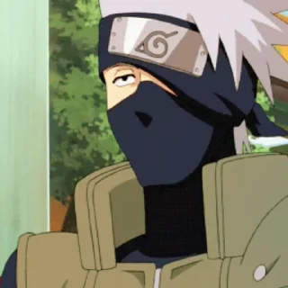 😁 emoji Kakashi ahhh Telegram sticker 8 of 49