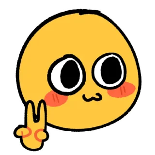 ✌️ emoji Cursed Emojis Telegram sticker 10 of 82