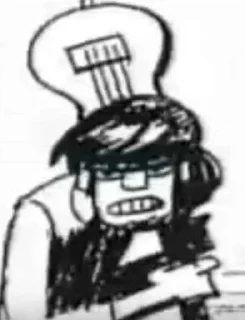 😡 emoji Murdoc (Gorillaz) Telegram sticker 6 of 120