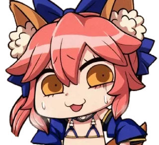 😅 emoji Tamamo Pack Telegram sticker 12 of 120