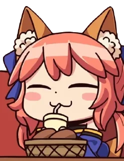 🥤 emoji Tamamo Pack Telegram sticker 17 of 120