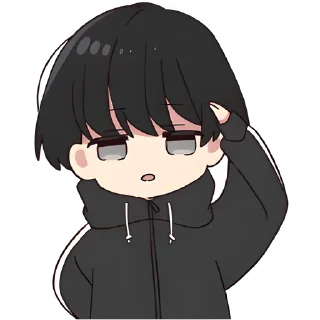 🫡 emoji Юрудура-кун (B) @Nyasticks Telegram sticker 6 of 25