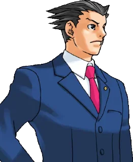 ❌ emoji Ace Attorney Telegram sticker 15 of 50