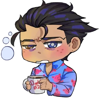 ☕ emoji Ace Attorney Swap Telegram sticker 12 of 46