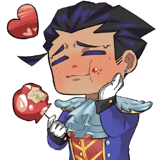 😋 emoji Ace Attorney Swap Telegram sticker 8 of 46